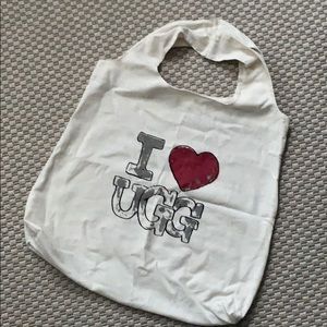 Ugg Brand canvas tote bag